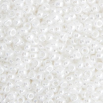 Miyuki Seed Beads 6/0 mb6-0528 - White Pearl Ceylon