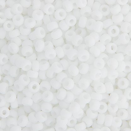Miyuki Seed Beads 8/0 mb8-0402F - Matte Chalk White
