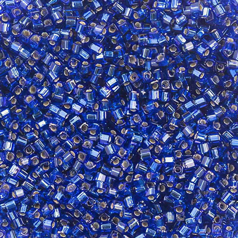 Miyuki Cube - 1.8mm - Silver Lined Cobalt