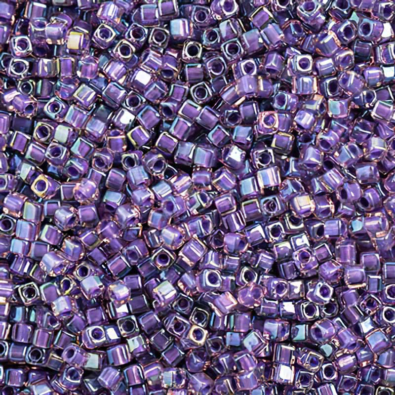 Miyuki Cube - 1.8mm - Purple AB Luster
