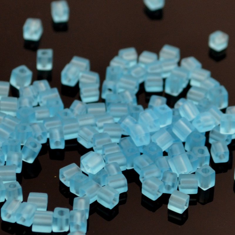 Miyuki Cube - 3mm - Matte Aqua