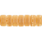 Czech Glass Beads -  2 Hole Carrier - Beige Cloud (strand 15)