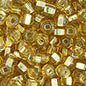 Czech Seed Beads - 2/0 - Silver Lined Gold 22g