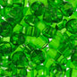 Czech Seed Beads - 2/0 - Transparent Med.green 22g