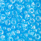 Czech Seed Beads - 2/0 - Transparent Aqua Lustre 22g