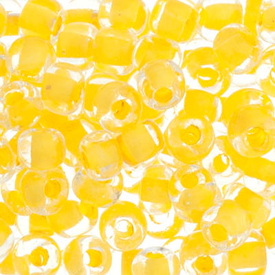 Czech Seed Beads - 2/0 - Crystal Yellow Terra 22g