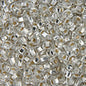 Czech Seed Beads - 6/0 - Silver Lined Crystal (22g)