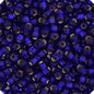 Czech Seed Beads - 6/0 - Silver Lined Royal Blue (22g)