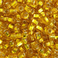 Czech Seed Beads - 6/0 - Silver Lined Yellow (22g)