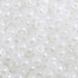 Czech Seed Beads - 6/0 - Opaque Pearl White (22g)