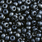 Czech Seed Beads - 6/0 - Metallic Gunmetal (22g)