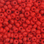 Czech Seed Beads - 6/0 - Opaque Light Red (22g)