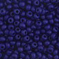 Czech Seed Beads - 6/0 - Opaque Dark Royal Blue (22g)