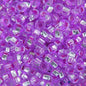 Czech Seed Beads - 6/0 - Silver Lined Dyed Mauve (22g)