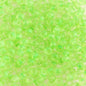 Czech Seed Beads - 6/0 - Transparent Neon Green (22g)