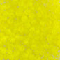 Czech Seed Beads - 6/0 - Transparent Neon Yellow (22g)