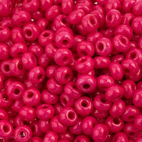 Czech Seed Beads - 6/0 - Terra Intensive Rose (22g)