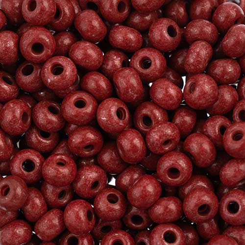 Czech Seed Beads - 6/0 - Terra Intensive Brown (22g)