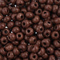 Czech Seed Beads - 6/0 - Terra Intensive Dark Brown (22g)