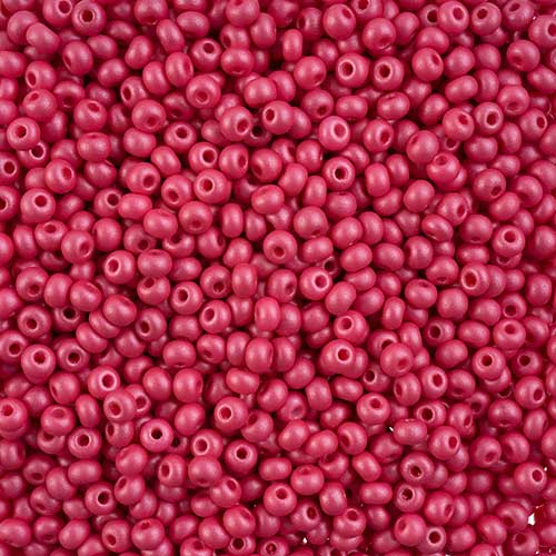 Czech Seed Beads - 6/0 - Permalux Fuchsia (Tube)