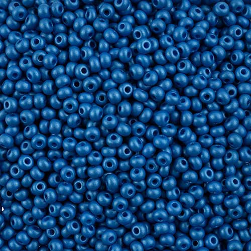 Czech Seed Beads - 6/0 - Permalux Blue (Tube)