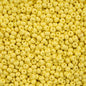 Czech Seed Beads - 6/0 - Permalux Light Yellow Matte (Tube)