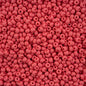 Czech Seed Beads - 6/0 - Permalux Red Matte (Tube)