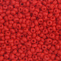 Czech Seed Beads - 8/0 - Opaque Light Red (22g)