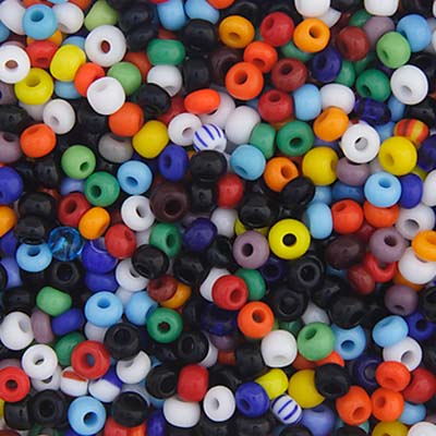 Czech Seed Beads - 8/0 - Opaque Multi Mix (22g)