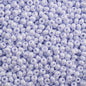 Czech Seed Beads - 8/0 - Opaque Natural Lilac Luster (22g)