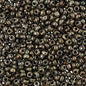 Czech Seed Beads - 8/0 - Black Travertine (22g)