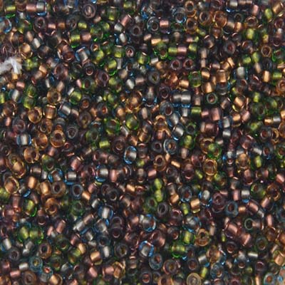 Czech Seed Beads - 10/0 - Copper Lined Earth Tone Mix (22g)