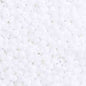 Czech Seed Beads - 10/0 - Opaque White (22g)