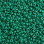 Czech Seed Beads - 10/0 - Opaque Dark Green (22g)