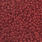 Czech Seed Beads - 10/0 - Opaque Medium Red (22g)