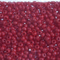 Czech Seed Beads - 10/0 - Opaque Dark Red (22g)