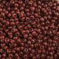 Czech Seed Beads - 10/0 - Opaque Dark Brown (22g)