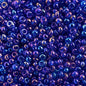 Czech Seed Beads - 10/0 - Transparent Iris Navy Blue (22g)