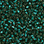 Czech Seed Beads - 10/0 - Silver Lined Teal Green (22g)