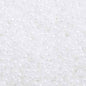 Czech Seed Beads - 10/0 - Opaque Pearl White (22g)