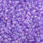 Czech Seed Beads - 10/0 - Transparent Mauve Rainbow AB (22g)