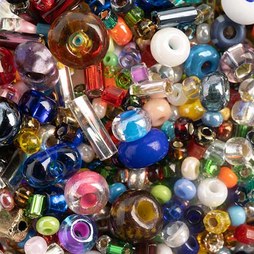 Czech Seed Beads - 10/0 - Assorted Seedbeads (22g)
