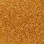 Czech Seed Beads - 10/0 - Transparent Light Topaz (22g)