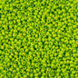 Czech Seed Beads - 10/0 - Terra Intensive Light Green (22g)