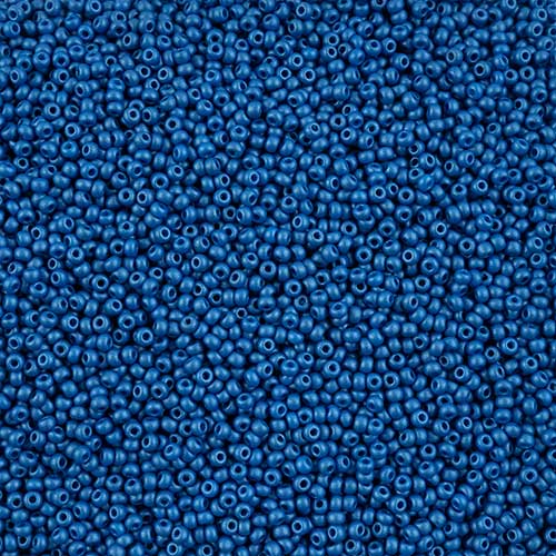 Czech Seed Beads - 10/0 - Permalux Blue (22g)