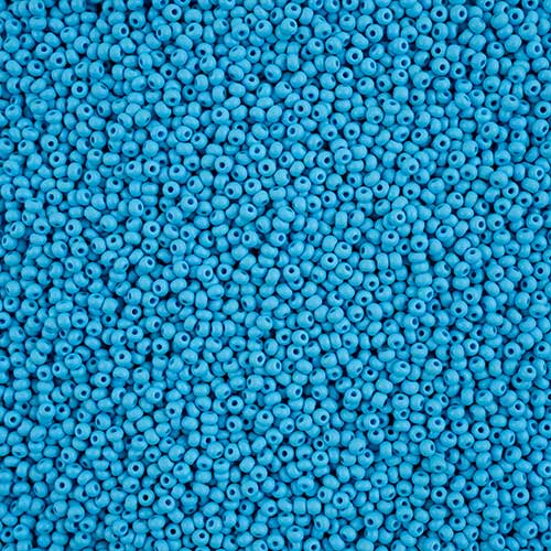 Czech Seed Beads - 10/0 - Permalux Dark Turquoise Matte (22g)