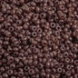 Czech Seed Beads - 10/0 - Opaque Dark Red (hank)
