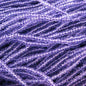 Czech Seed Beads - 10/0 - Transparent Tanzanite (hank)