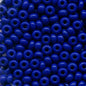 Czech Seed Beads - 8/0 - Opaque Medium Royal Blue (20g)