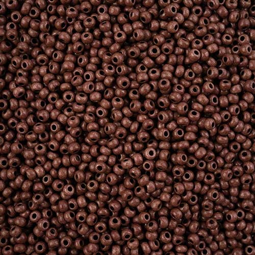 Czech Seed Beads - 8/0 - Terra Intensive Dark Brown (20g)